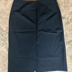 Banana Republic Pinestrip Pencil Skirt